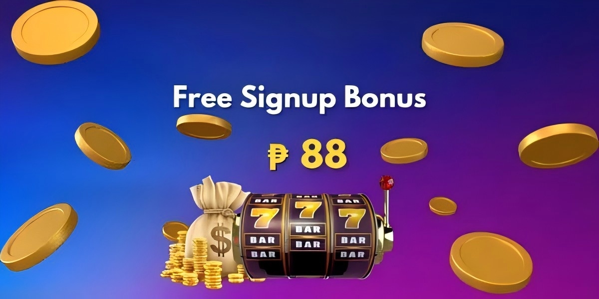 bmw55 apk welcome promotion banner with bonus coins and mobile phone mockup